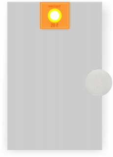 MENRED antibakteriální filtrační sáčky z netkané textílie (SMS) - 20 L (3 ks). Určeno pro Menred: CVS 1800BP+, CVS 1600BP a CVS 1200.